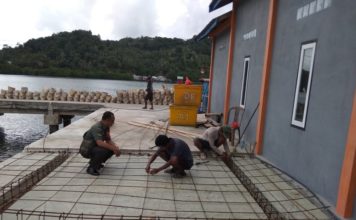 Babinsa Koramil 06/Serasan Jalin Komsos Dengan Warga Binaan