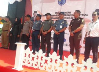 Kodim 0318/ Natuna Sukseskan Pencanangan Gerbang Dutas 2020 di Kepulauan Anambas