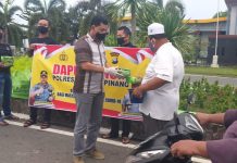 Polres Tanjungpinang Berbagi Takjil dan Santap Sahur