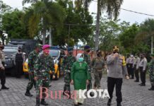 Polres Tanjungpinang Gelar Apel Kesiapan Dan Patroli Gabungan Malam Jelang Idul Fitri