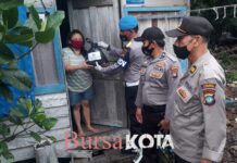 Polres Tanjungpinang Tuntaskan Penyaluran 20 Ton Beras Bantuan Mabes Polri
