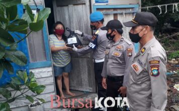 Polres Tanjungpinang Tuntaskan Penyaluran 20 Ton Beras Bantuan Mabes Polri
