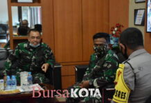 Wujud Sinergi dan Harmonisasi TNI – Polri, Danrem 033/WP Berkunjung ke Polres Tanjungpinang