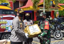 Kapolres Tanjungpinang Launching Program Sembako Door to Door