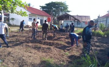Lanal Ranai Bekerja Sama Dengan Kodim 0318/Natuna Dukung Ketahanan Pangan