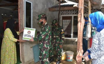 Lantamal IV Peduli Masyarakat Miskin Terdampak Covid-19
