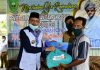 Bupati Natuna Salurkan Bantuan 120 Paket Sembako di Kecamatan Bunguran Selatan