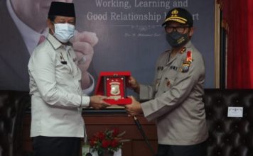 Kapolda Kepri Kunjungan Kerja ke Kantor Gubernur