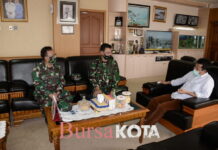 Danlantamal IV Kunjungi Kapolda Kepri dan Walikota Batam