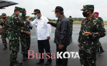 Danlantamal IV Sambut Kunjungan Kerja Pangkoarmada I di Kepri
