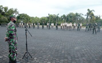 Asrena Danlantamal IV Beri Pengarahan Kepada Segenap Prajurit dan PNS Lantamal IV