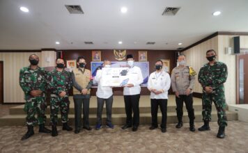 Kepri Kembali Terima Bantuan Sejuta Masker dari Temasek Foundation
