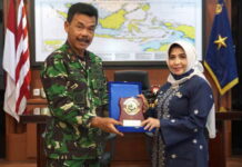 Danlantamal IV Terima Kunjungan Kerja PLT Wali Kota Tanjungpinang