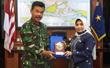 Danlantamal IV Terima Kunjungan Kerja PLT Wali Kota Tanjungpinang