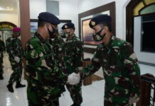 JABATAN ASRENA DAN ASPOTMAR DANLANTAMAL IV DISERAHTERIMAKAN