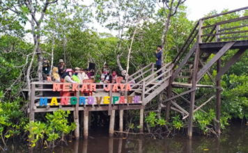 Mahasiswa KKN STAI Natuna Bersama Pokdarwis Aiba Gelar Festival Wisata Mangrove di Desa Mekar Jaya
