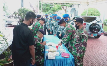Lanal TBK Sidak Prajurit dan PNS Tes Narkoba