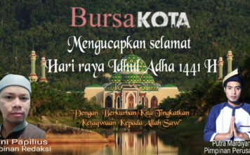 Bursa Kota Mengucapkan Selamat Hari Raya Idul Adha 1441 Hijriah