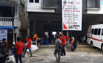 Meski Pandemi, Relawan Donor Darah Kepri Gelar Bakti Sosial