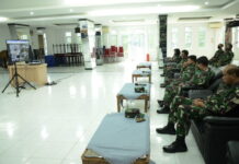 Lewat Vicon, Pangkoarmada I Laksanakan Entry Briefing