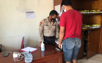 Sattahti dan Urkes Polres Lingga Cek Kesehatan Tahanan
