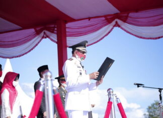Upacara Peringatan HUT Kemerdekaan RI ke-75 di Natuna
