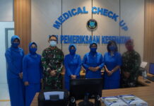Jelang HUT Ke-74 Jalasenastri Korcab IV DJA I Gelar Urikes Bersama