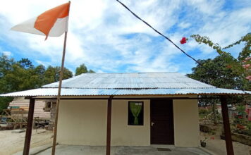 Polres Lingga Bedah Rumah untuk Bantu Warga