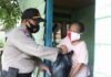 Polres Lingga Kembali Gelar Bakti Sosial Bagikan Sembako dan Masker