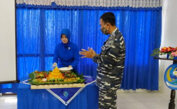 HUT Ke-74, Jalasenastri Cabang 8 Korcab IV DJA I Gelar Syukuran di Mess Tjiptadi Lanal Ranai