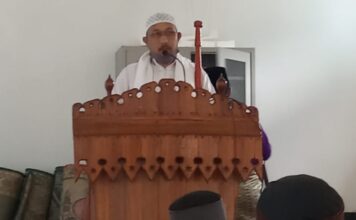 Jadi Khatib Sholat Id, Camat Temiang Pesisir Ajak Jema’ah Tingkatkan Ketaqwaan