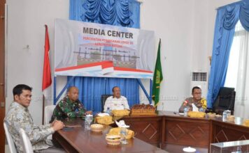 Bupati Natuna Ikuti Vidcon Bersama Menkopolhukam, Bahas Pelaksanaan Instruksi Presiden Nomor 6 Tahun 2020