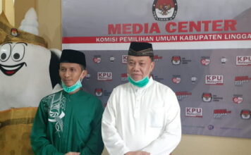 Berkas Pendaftaran Lengkap, Riki-Raja Supri Mantap Tatap Pilkada Lingga