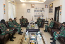 Danlantamal IV Terima Kunjungan Kerja KADISKESAL