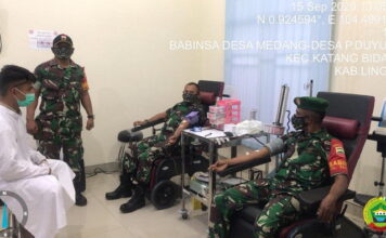 Peduli Warga Binaan, Babinsa Koramil 06/Senayang Antar Warga Berobat ke RSUD Provinsi Kepri