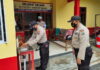 Cegah Penyebaran Covid-19, Propam Polres Lingga Lakukan Penerapan Disiplin