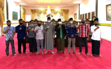 Silaturahim Pembentukan PC GP Ansor Kabupaten Lingga