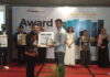 Andes Putra Terima Penghargaan dari Indonesia Award Magazine