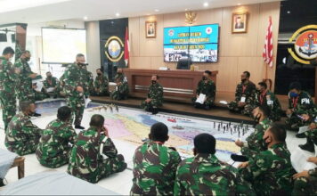 Wadanlantamal IV Tutup Latihan Hukum Humaniter Internasional dan HAM
