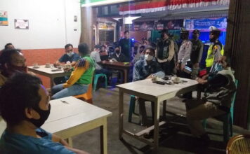 Ciptakan Situasi Kondusif, Polres Lingga Bersama Satpol PP Lakukan Patroli Bersama