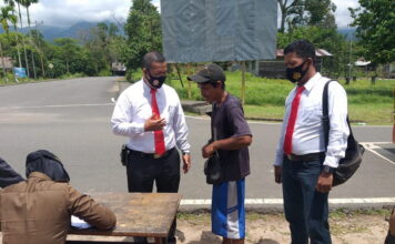 Operasi Yustisi, Polsek Daik Lingga Bersama TNI dan Satpol PP Lakukan Penindakan
