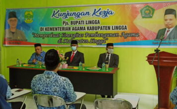 Pjs Bupati Lingga Silaturahim Dengan Keluarga Besar Kementrian Agama Lingga