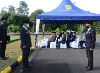 Pjs Bupati Lingga Juramadi Esram Pimpin Upacara Peringatan Hari Kesaktian Pancasila 1 Oktober 2020