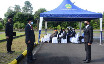 Pjs Bupati Lingga Juramadi Esram Pimpin Upacara Peringatan Hari Kesaktian Pancasila 1 Oktober 2020