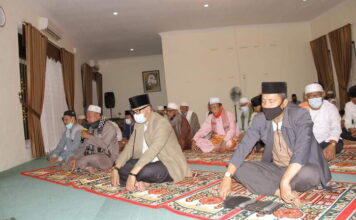 Pjs Bupati Lingga Gelar Wirid Bersama Tokoh Agama dan Alim Ulama