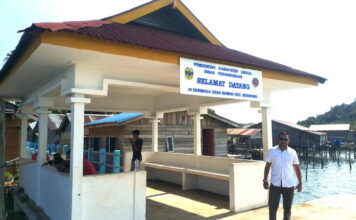 Kunjungi Desa Mamut, Kominfo Lingga Berharap Pihak Telkomsel Bangun Tower