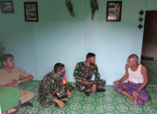 Koramil 02/Tarempa Tingkatkan Keharmonisan Bersama Tokoh Agama
