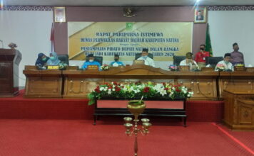 Ketua DPRD Pimpin Paripurna Hari Jadi Natuna ke-21
