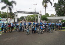 Jaga Kebugaran Tubuh Lantamal IV Gelar Gowes Bersama