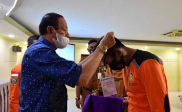 Bupati Natuna Buka Pelatihan Potensi SAR ‘Water Rescue’